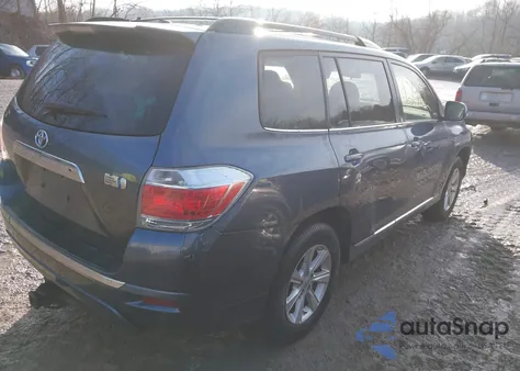 2013 Toyota Highlander Hybrid Base V6 from USA, damaged, VIN JTEBC3EH5D2017155